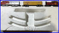 Marklin Z-scale Santa Fe Diesel With Box Car And Caboose Great Shape