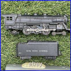 Marx O Scale #35150 New York Central Meteor Passenger Set 333 234 Lighted Coach