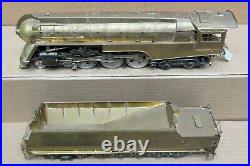 Max Gray Brass 4-6-4 NYC J3a Hudson Steam Engine O-Scale 2-Rail TESTED withBOX