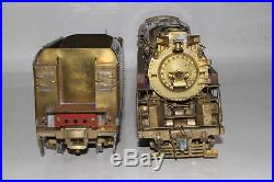 Max Gray O Scale Brass Nkp 2-8-4 Berkshire Steam Locomotive & Tender, Boxed