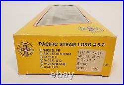 Mehano/Mikado Pacific Steam Loco 4-6-2 HO Scale 9403 C&O #490 Black Tender Box