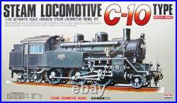 Micro Ace 1/50 Scale C10 Steam Locomotive Plastic Model Kit Japan Rare