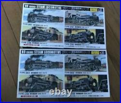 Micro Ace Ho Scale Steam Locomotive D51 C62 Unassembled