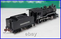 Model Power N Scale 4-4-0 American Steam Locomotive BESSEMER #10