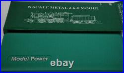 Model Power N Scale Metal 2-6-0 Mogul Long Island #172