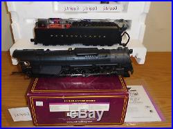Mth #20-3160-1 Pennsylvania J-1 2-10-4 Steam Engine Locomotive O Scale Train Prr