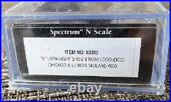 N SCALE Bachmann 83352 Spectrum 2-10-2 CHICAGO & ILLINOIS MIDLAND 600 w DCC