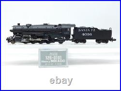 N Scale KATO 126-0101 ATSF Santa Fe 2-8-2 Heavy Mikado Steam Locomotive #4016