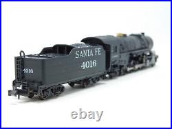 N Scale KATO 126-0101 ATSF Santa Fe 2-8-2 Heavy Mikado Steam Locomotive #4016