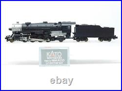 N Scale KATO 126-0200 Unlettered 2-8-2 USRA Heavy Mikado Steam Locomotive