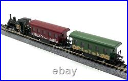 N Scale Kato Kobo Custom 0-4-0 Kyoto Steam Locomotive withPassenger Cars Bayern D6 N Scale Kato Kobo Custom 0-4-0 Kyoto Steam Locomotive withPassenger Cars Bayern D6