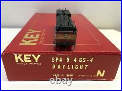 N Scale Key Imports GS-4 4-8-4 Daylight Factory Painted SP 4449 Steam Locomotive