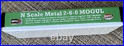 N Scale Metal Usra 2-6-0 Mogul Prr, DCC & Sound Equipped Model Power 876061