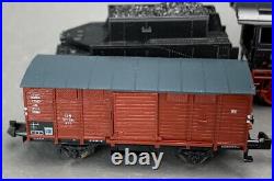 N Scale Minitrix 11429 40 Year BR41 Steam Locomotive 2 Freight Cars VW Bugs N175