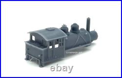 N Scale TMW 0-4-2 Baldwin JGR Class 5 Steam Locomotive Nansatsu #6 Kit Engine