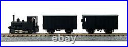N Scale Tsugawa Orenstein & Koppel Steam Locomotive & Boxcar & Brake Van 3 Cars