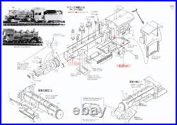 N Scale World Craft 2-6-0 Baldwin JGR 8100 Mogul Steam Locomotive #8105 Kit