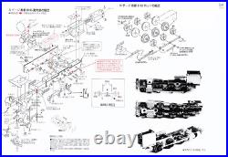 N Scale World Craft 2-6-0 Baldwin JGR 8100 Mogul Steam Locomotive #8105 Kit