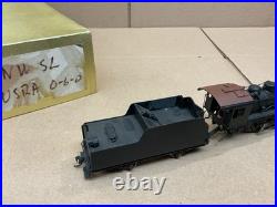 NWSL ROK-AM HO SCALE STEAM LOCOMOTIVE BRASS USRA 0-6-0 WithTENDER WORKING NICE