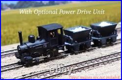 Nn3/Nm/Nj Scale 0-4-0 H. K. Porter Steam Locomotive Kit withPower Drive 6.5mm Gauge