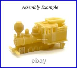 Nn3/Nm/Nj Scale 0-4-2 Baldwin Steam Locomotive Kit withPower Drive 6.5mm Gauge