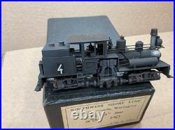 Northwest Short Line Hon3 Scale Steam Locomotive 18-ton Class A Logging Shay