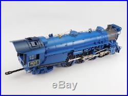 O Scale 2-Rail MTH 20-3255-2 CNJ Blue Comet 4-6-2 Steam Loco #831 with Sound