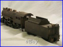 O Scale Brass 2-8-0 Steam Locomotive and Tender