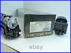 O Scale K-Line K3209-06055 Boston & Albany Steam Engine & Tender withReal Sounds