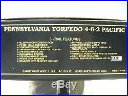 O Scale Weaver Brass Pennsylvania Torpedo 4-6-2 Pacific NIB. #3768 181 of 538