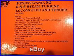 O-scale Lionel Pennsylvania S2 6-8-6 Steam Locomotive and Tender 6-38028
