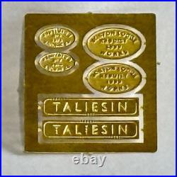 O16.5 Taliesin Single Fairlie Body Kit 7mm Scale Narrow Gauge Locomotive