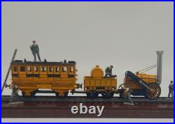 OO Gauge 176 Scale Stephenson's Rocket Locomotive Train Display Model Diorama