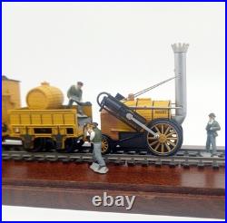 OO Gauge 176 Scale Stephenson's Rocket Locomotive Train Display Model Diorama