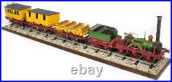 Occre 1/24 Scale Adler Steam Train Locomotive, Adler Coaches and Base Model K
