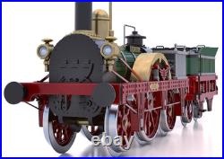 Occre 1/24 Scale Adler Steam Train Locomotive, Adler Coaches and Base Model K
