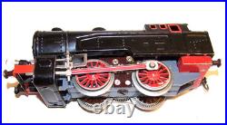 Old Fleischmann Gfn Scale 0 E 320 Tin 20V Steam Locomotive Tender Bn 99 221