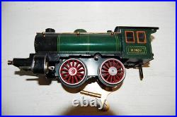 Old Märklin Scale 0 Tin Steam Locomotive R 1050 Without Tender Clockwork Intact