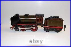 Old Märklin Scale 0 Tin Steam Locomotive R 12880 Electric 20 V+ Tender 889/0