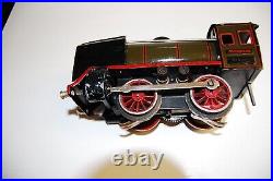 Old Märklin Scale 0 Tin Steam Locomotive R 12880 Electric 20 V+ Tender 889/0