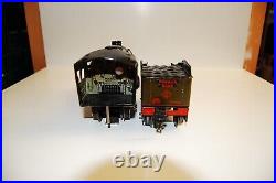 Old Märklin Scale 0 Tin Steam Locomotive R 12880 Electric 20 V+ Tender 889/0