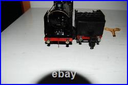 Old Märklin Scale 0 Tin Steam Locomotive R 910+ Tender 909 Clockwork Intact 29cm