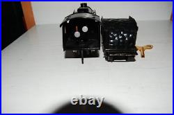 Old Märklin Scale 0 Tin Steam Locomotive R 910+ Tender 909 Clockwork Intact 29cm