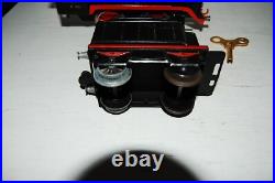 Old Märklin Scale 0 Tin Steam Locomotive R 910+ Tender 909 Clockwork Intact 29cm