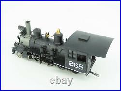 On30 Scale Broadway BLI 900 D&RGW Rio Grande 2-8-0 C-16 Steam #268 withDCC & Sound
