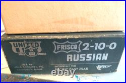 Oo/ Ho Brass Atlas Scale Models For Pfm Frisco 2-10-0 Russian #1618 Boxed