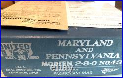 Oo/ Ho Brass Atlas, United Scale Models Maryland & Pennsylvania Modern 2-8-0 43