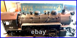 Oo/ Ho Brass United Scale Models Baltimore & Ohio Class E-27ca 2-8-0 Run 984