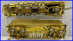 Overland Models Brass HO Scale Central of NJ'M2as' 2-8-2 Runs (NO BOX TOP)