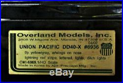 Overland UP Union Pacific DD40-X Diesel #6936 OMI 6969.1 HO SCALE (BRASS)